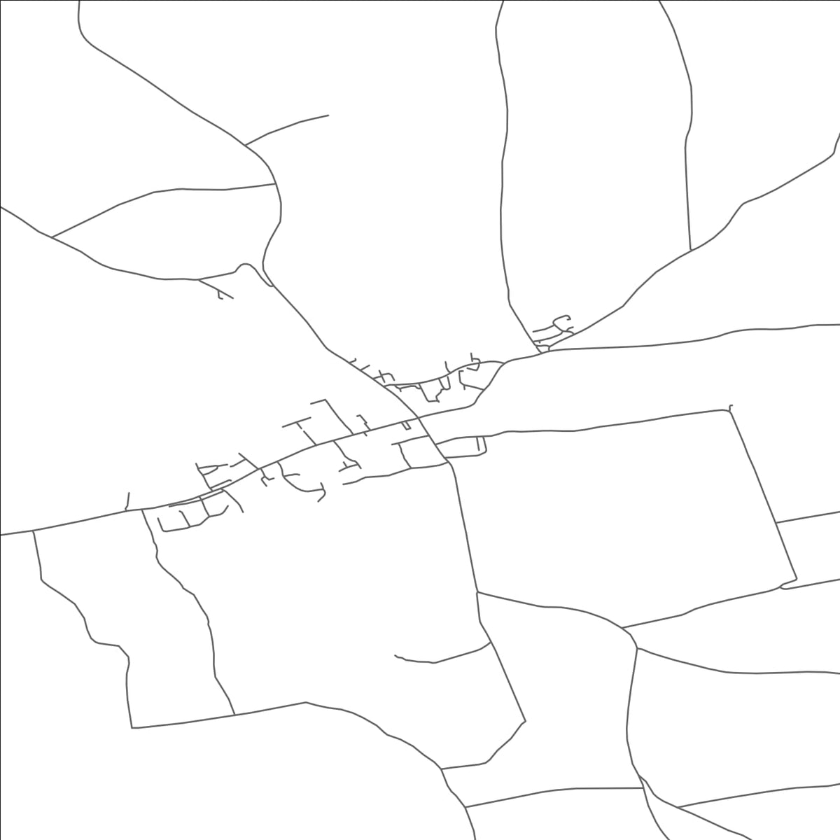 ROAD MAP OF CLOYNE, IRELAND BY MAPBAKES