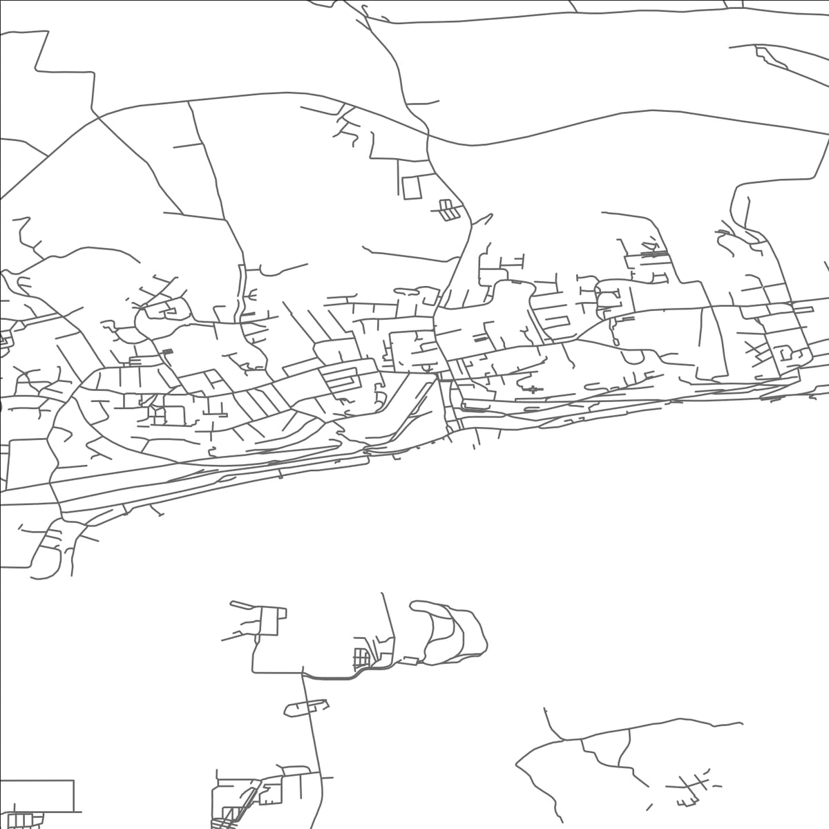 ROAD MAP OF COBH, IRELAND BY MAPBAKES