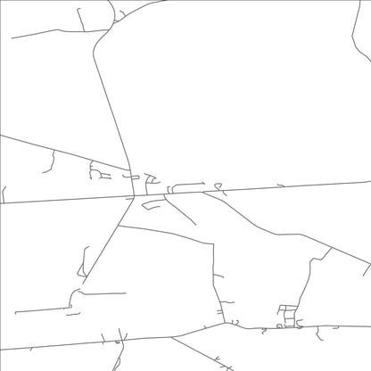 ROAD MAP OF COLLANN, IRELAND BY MAPBAKES