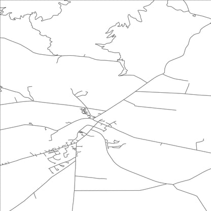 ROAD MAP OF COOLANEY, IRELAND BY MAPBAKES