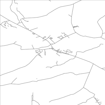 ROAD MAP OF CRAUGHWELL, IRELAND BY MAPBAKES