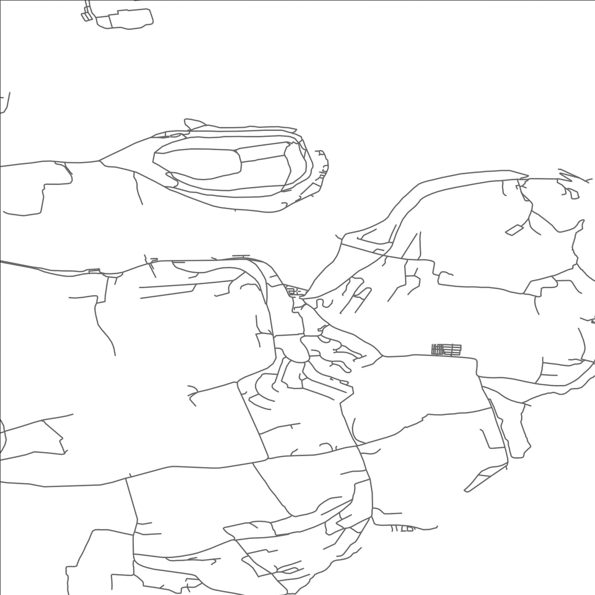ROAD MAP OF CROSSHAVEN, IRELAND BY MAPBAKES