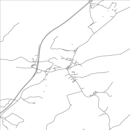 ROAD MAP OF CRUSHEEN, IRELAND BY MAPBAKES