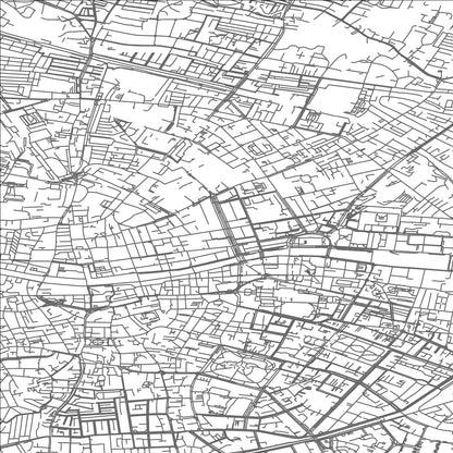 ROAD MAP OF DUBLIN, IRELAND BY MAPBAKES