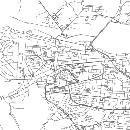 ROAD MAP OF DÚN DEALGAN, IRELAND BY MAPBAKES