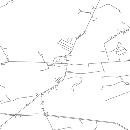 ROAD MAP OF FERBANE, IRELAND BY MAPBAKES