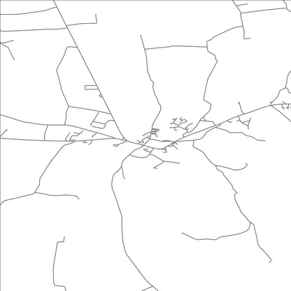 ROAD MAP OF FOXFORD, IRELAND BY MAPBAKES