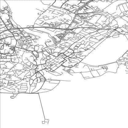 ROAD MAP OF GALWAY, IRELAND BY MAPBAKES