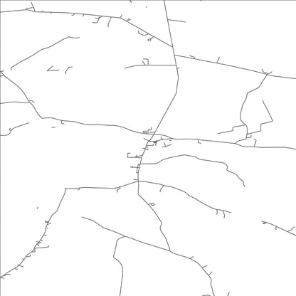 ROAD MAP OF GARRISTOWN, IRELAND BY MAPBAKES