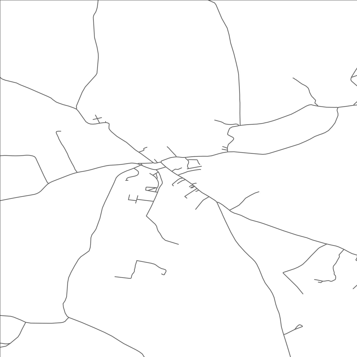 ROAD MAP OF HEADFORD, IRELAND BY MAPBAKES