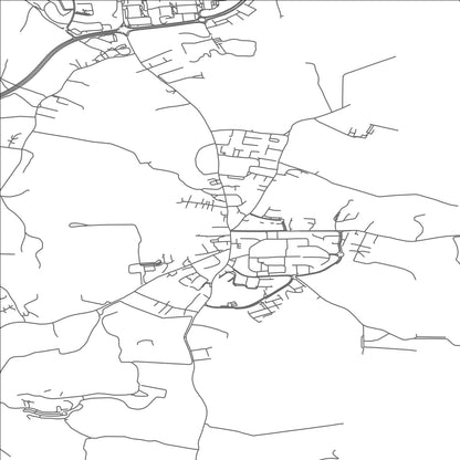 ROAD MAP OF KILCOOLE, IRELAND BY MAPBAKES