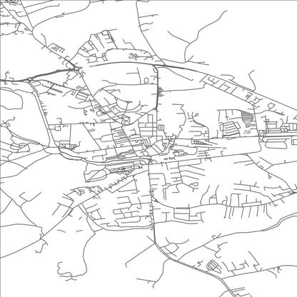 ROAD MAP OF KILLARNEY, IRELAND BY MAPBAKES