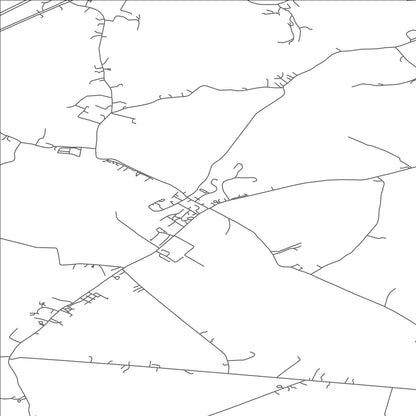 ROAD MAP OF KILMEAGE, IRELAND BY MAPBAKES