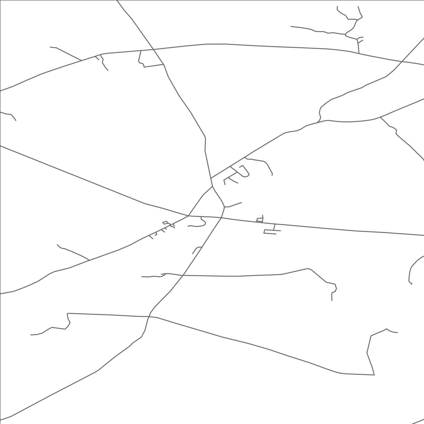 ROAD MAP OF KILMIHIL, IRELAND BY MAPBAKES – MapBakes