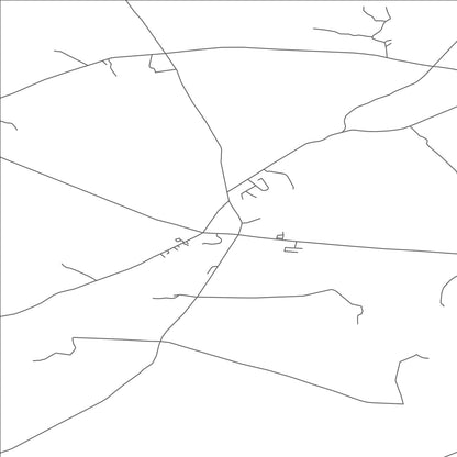 ROAD MAP OF KILMIHIL, IRELAND BY MAPBAKES