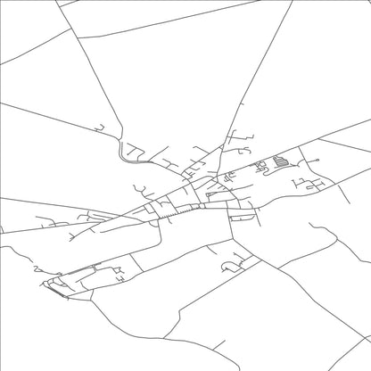 ROAD MAP OF KILRUSH, IRELAND BY MAPBAKES