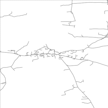 ROAD MAP OF KINVARRA, IRELAND BY MAPBAKES