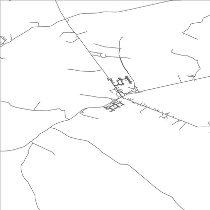 ROAD MAP OF KNOCKBRIDGE, IRELAND BY MAPBAKES