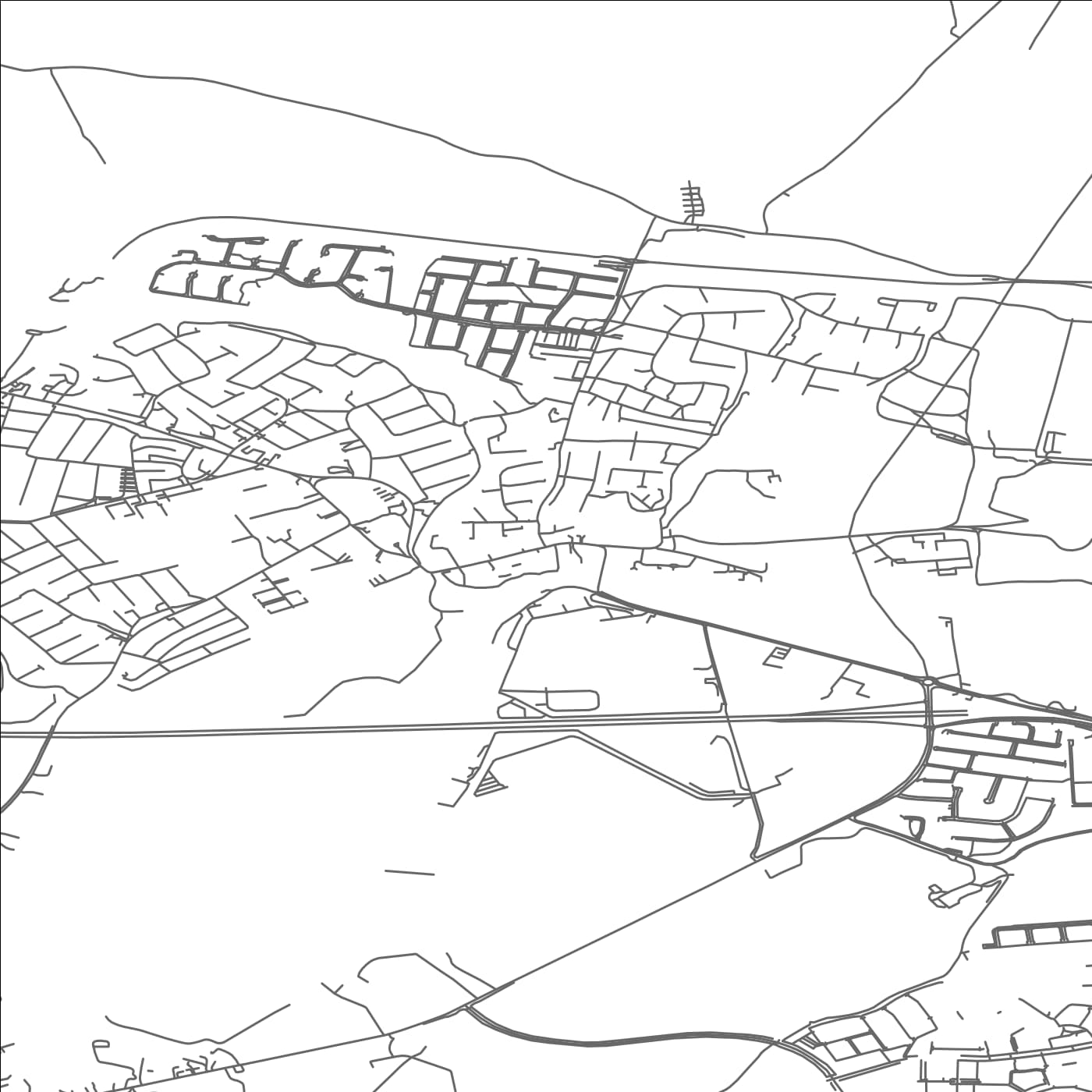 ROAD MAP OF LEIXLIP, IRELAND BY MAPBAKES