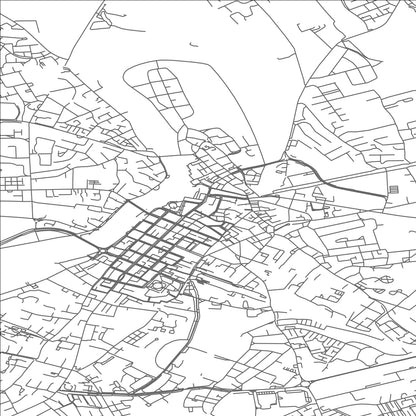 ROAD MAP OF LIMERICK, IRELAND BY MAPBAKES