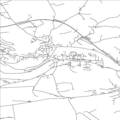 ROAD MAP OF MACROOM, IRELAND BY MAPBAKES