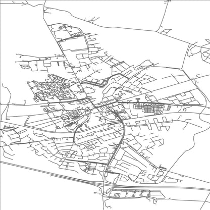 ROAD MAP OF MAIGH NUAD, IRELAND BY MAPBAKES