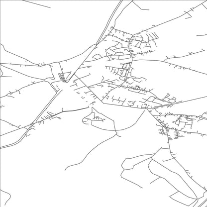 ROAD MAP OF MONASTEREVIN, IRELAND BY MAPBAKES