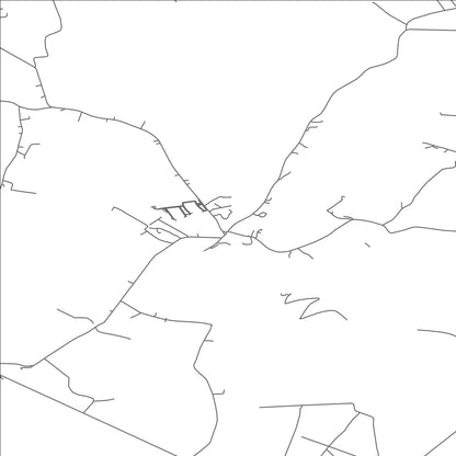 ROAD MAP OF MYSHALL, IRELAND BY MAPBAKES