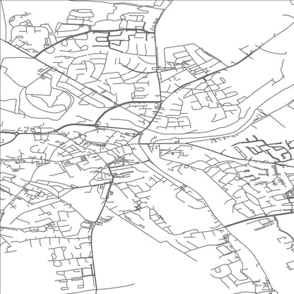 ROAD MAP OF NAVAN, IRELAND BY MAPBAKES