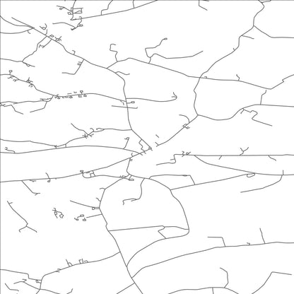 ROAD MAP OF NEWBLISS, IRELAND BY MAPBAKES