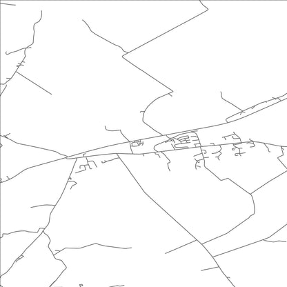 ROAD MAP OF NEWTOWN CUNNINGHAM, IRELAND BY MAPBAKES