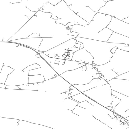 ROAD MAP OF PILTOWN, IRELAND BY MAPBAKES