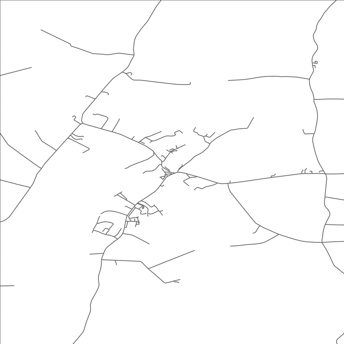 ROAD MAP OF RATHVILLY, IRELAND BY MAPBAKES