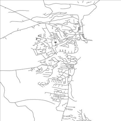 ROAD MAP OF RIVERCHAPEL, IRELAND BY MAPBAKES