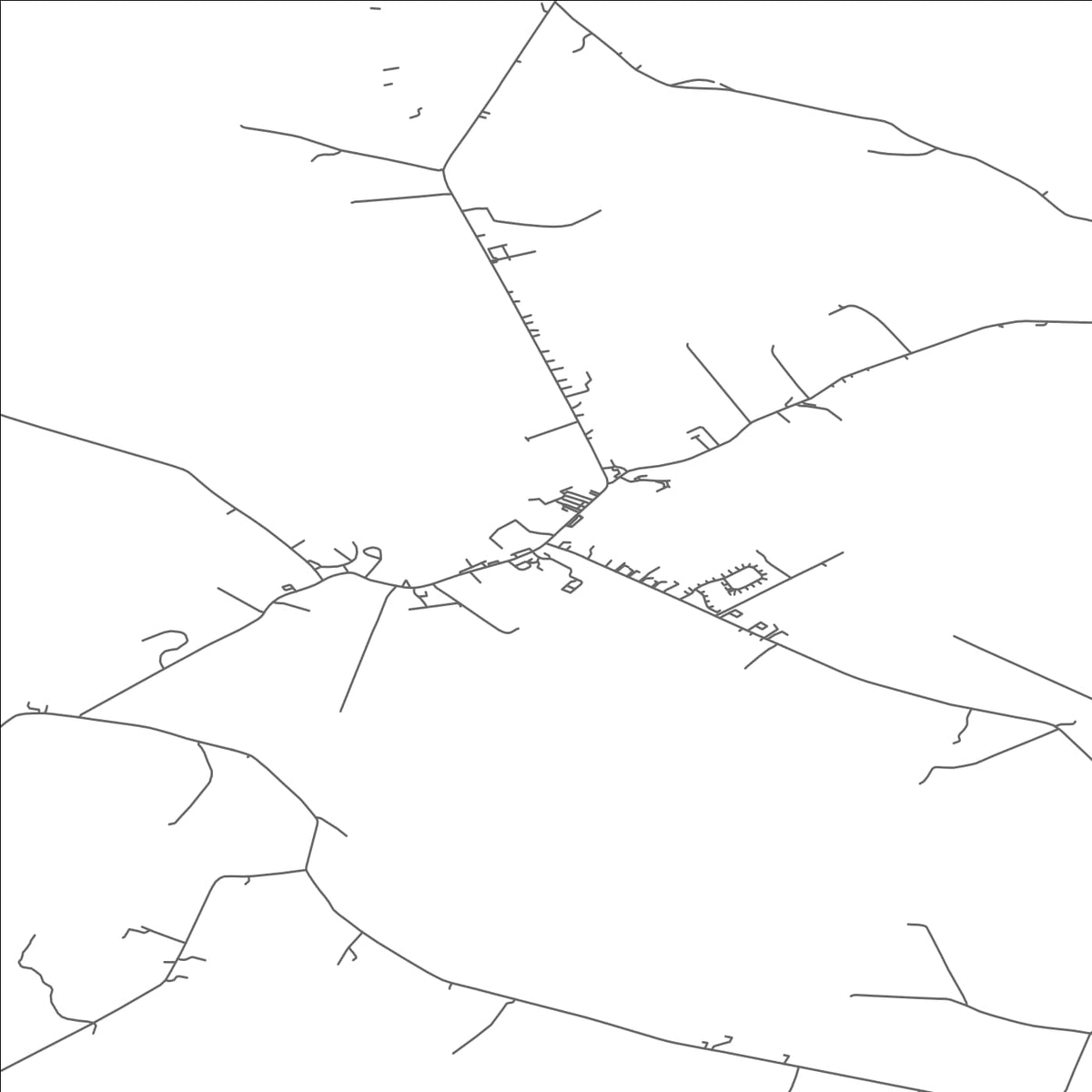 ROAD MAP OF SHINRONE, IRELAND BY MAPBAKES