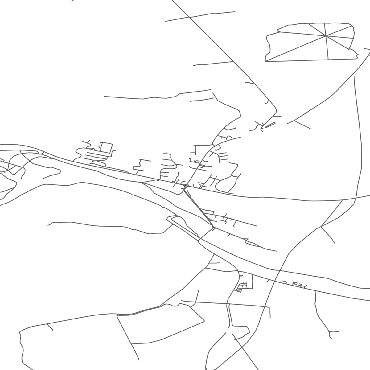 ROAD MAP OF SLANE, IRELAND BY MAPBAKES