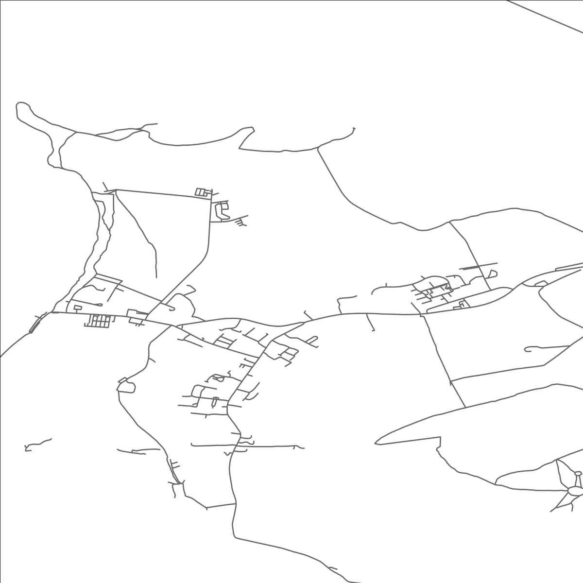 ROAD MAP OF STRANDHILL, IRELAND BY MAPBAKES