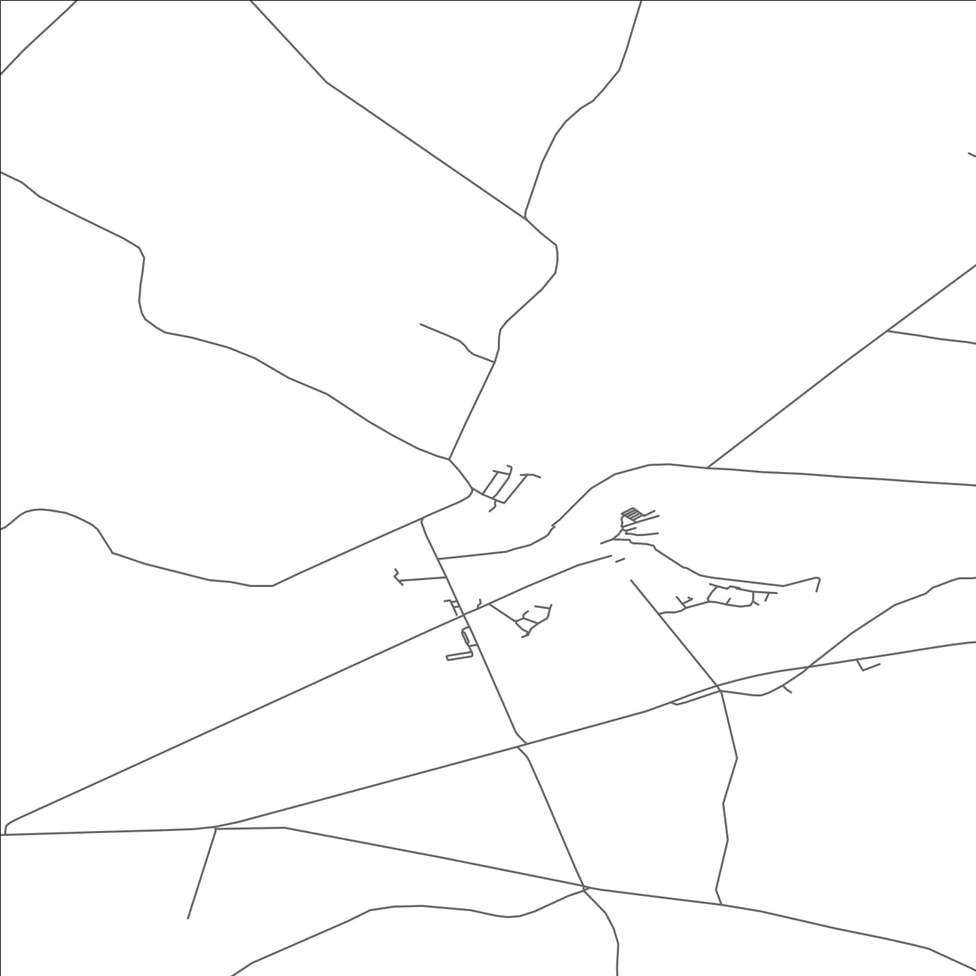 ROAD MAP OF TULLA, IRELAND BY MAPBAKES