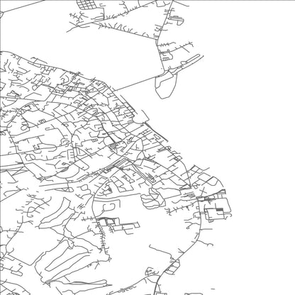 ROAD MAP OF WEXFORD, IRELAND BY MAPBAKES