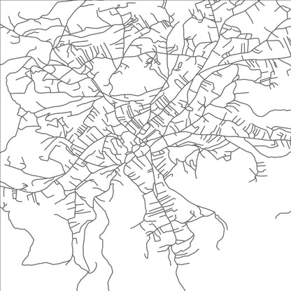 ROAD MAP OF AARSAL, LEBANON BY MAPBAKES