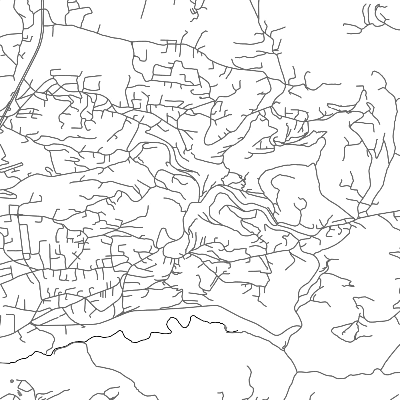 ROAD MAP OF BARJA, LEBANON BY MAPBAKES