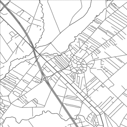 ROAD MAP OF BARR ELIAS, LEBANON BY MAPBAKES