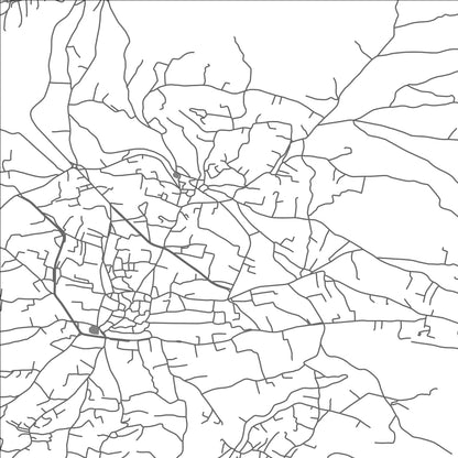 ROAD MAP OF BENT JBAIL, LEBANON BY MAPBAKES