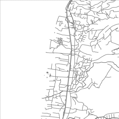 ROAD MAP OF ED DAMOUR, LEBANON BY MAPBAKES