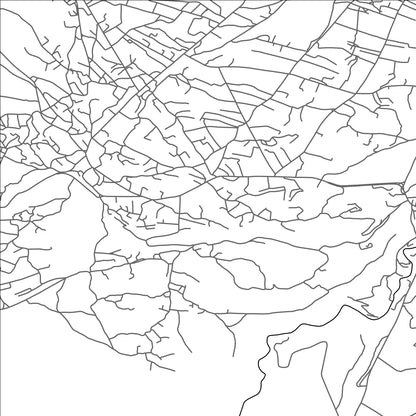 ROAD MAP OF EL HERMEL, LEBANON BY MAPBAKES