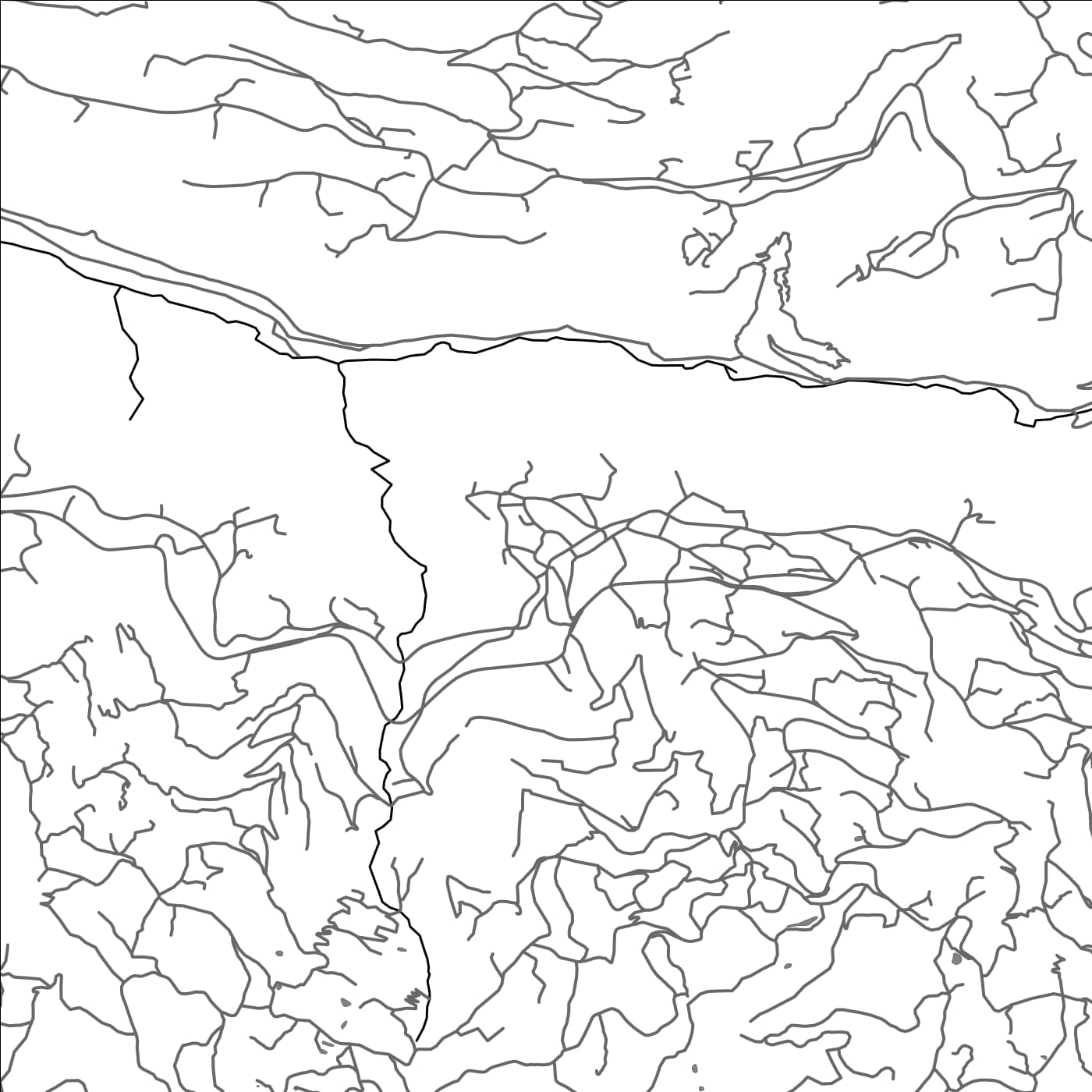 ROAD MAP OF HASROUN, LEBANON BY MAPBAKES