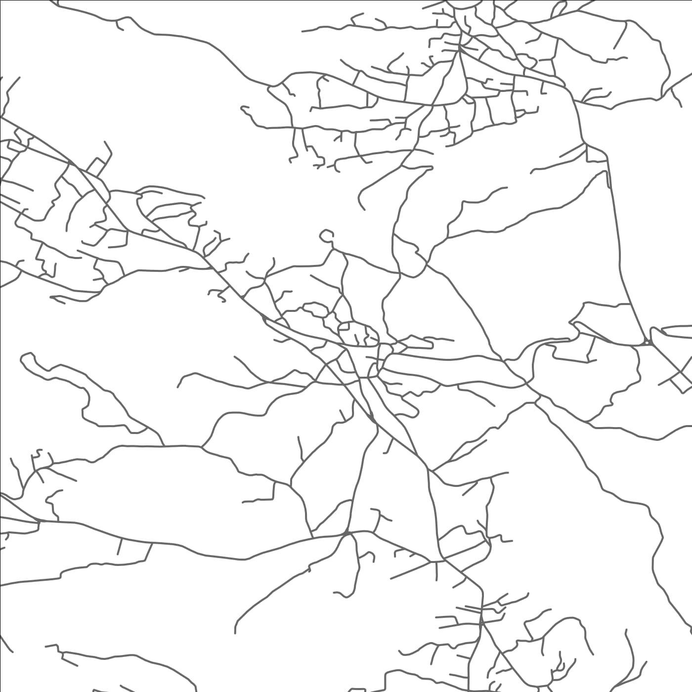 ROAD MAP OF QANA, LEBANON BY MAPBAKES