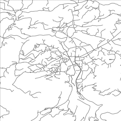 ROAD MAP OF QOUBAIYAT, LEBANON BY MAPBAKES