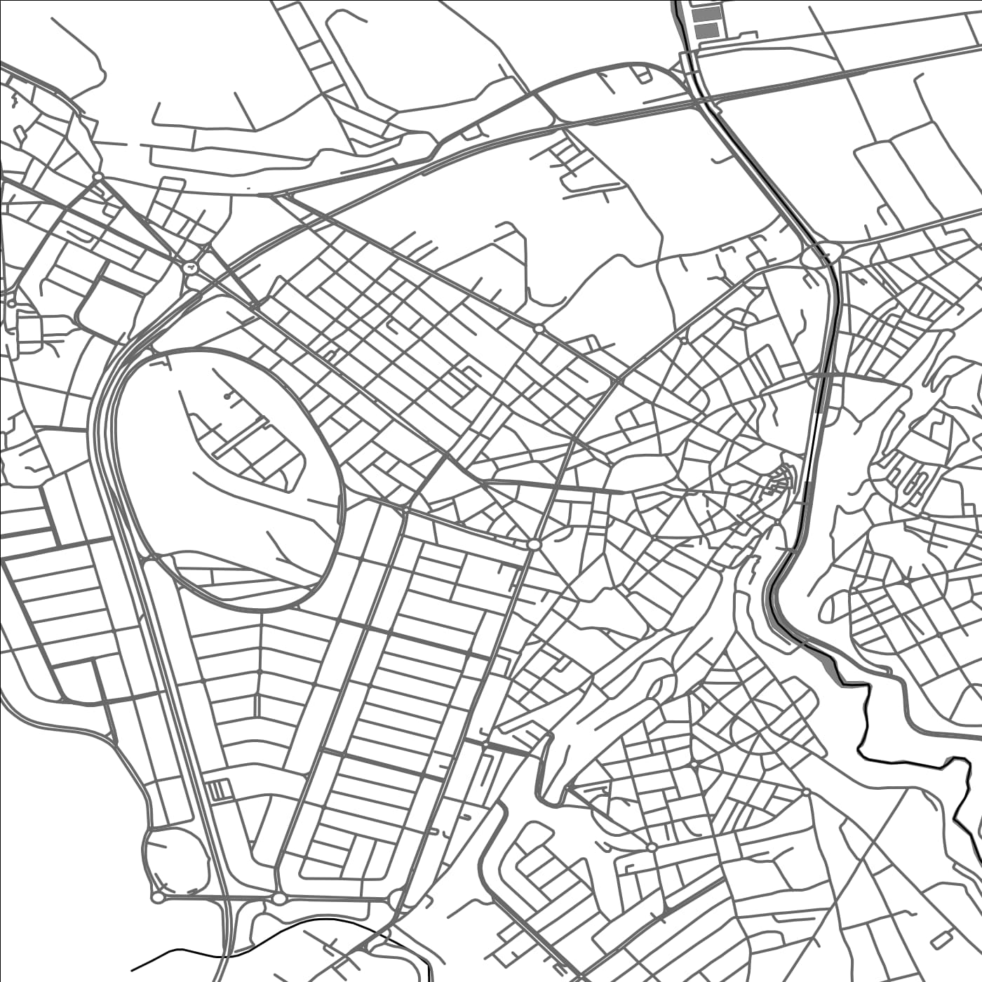 ROAD MAP OF TRIPOLI, LEBANON BY MAPBAKES