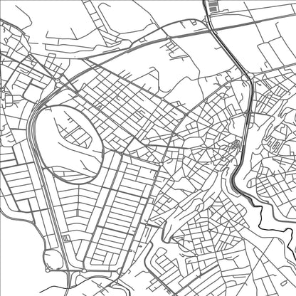 ROAD MAP OF TRIPOLI, LEBANON BY MAPBAKES